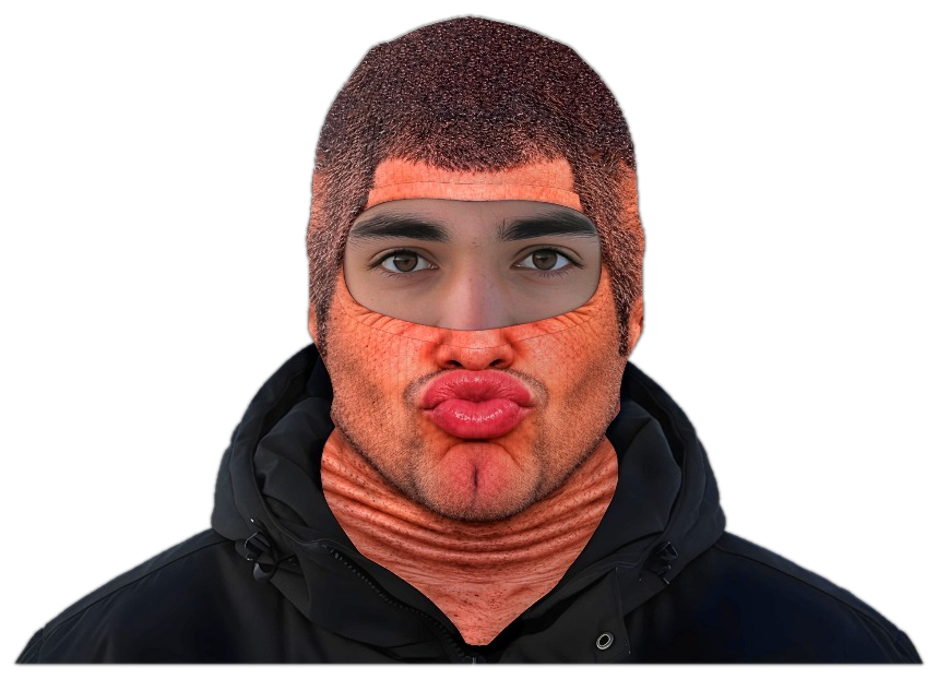 Balaclava Boca de Beijo da SW Sports